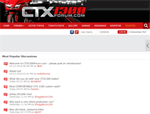 Tablet Screenshot of ctx1300forum.com